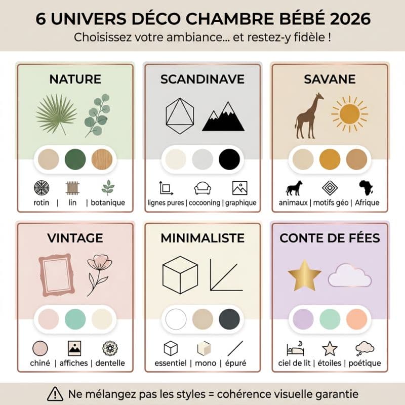 Les univers décoratifs qui séduisent les parents en 2026
