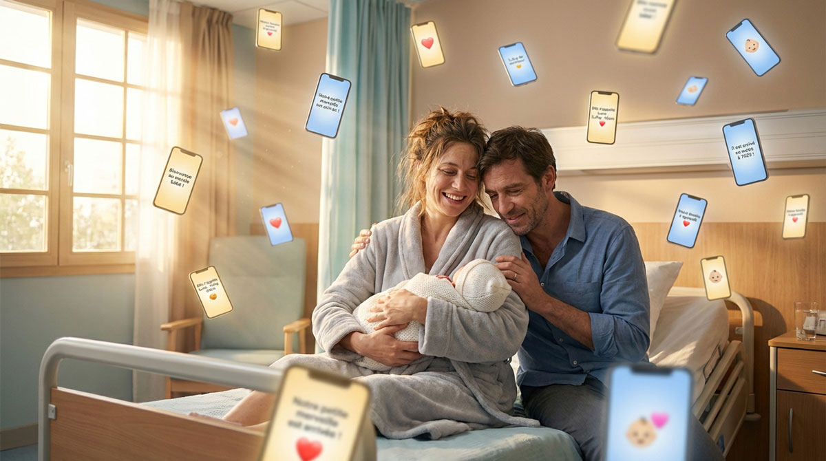 Annoncer une naissance : guide anti-panique pour parents inspirés