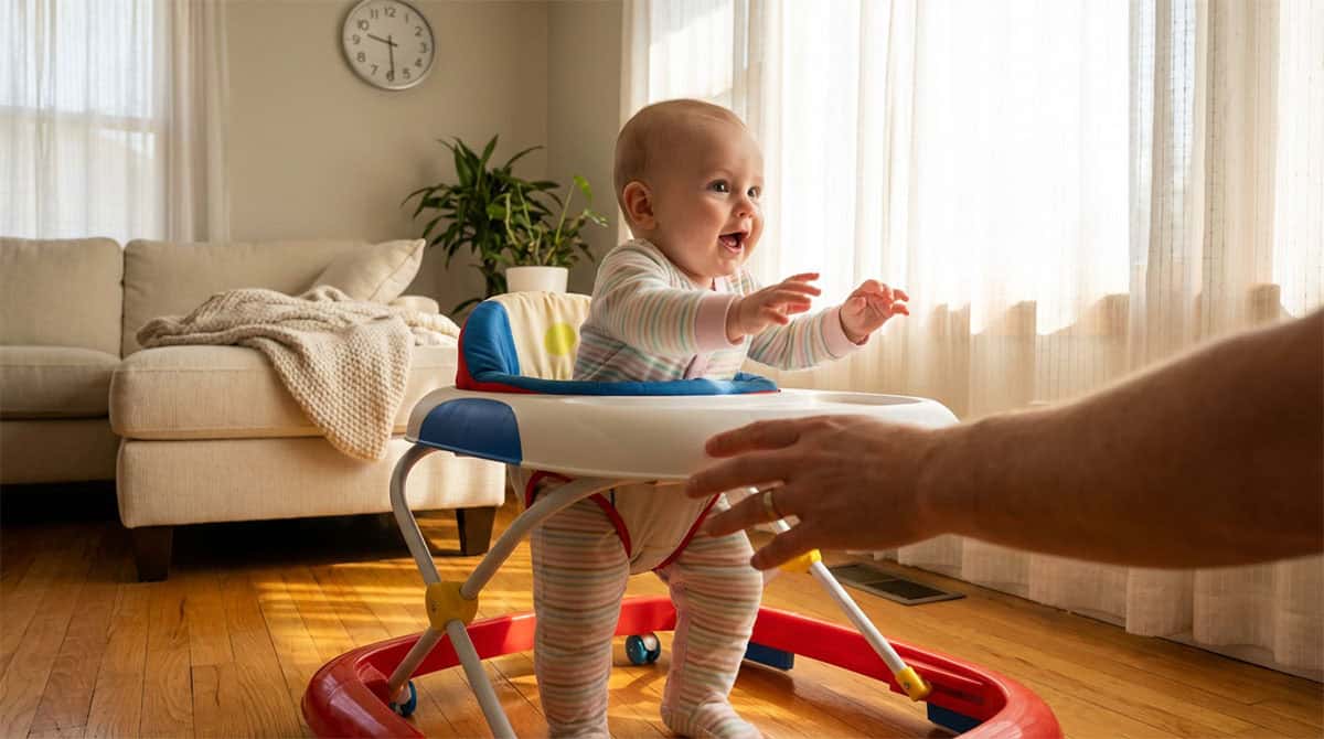 Le trotteur pour bébé : quel âge privilégier pour commencer ?