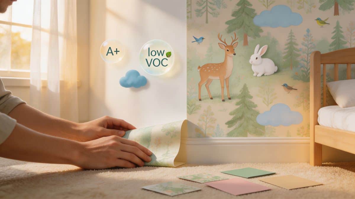 Papier peint chambre bébé : guide complet pour choisir