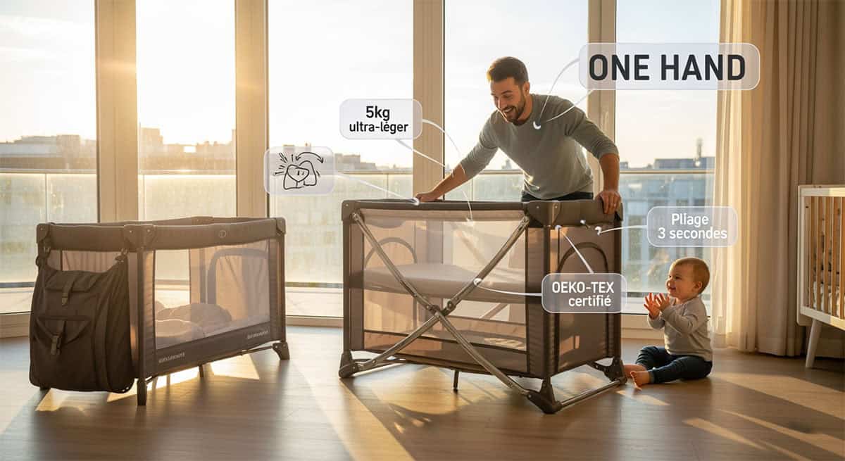 Quelles innovations font la différence dans les lits parapluie pour bébé ?